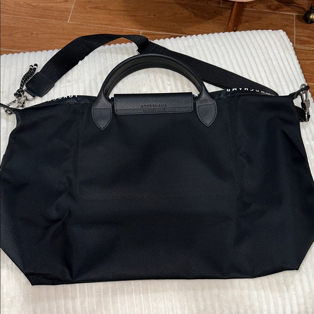 Longchamp Le Pliage Energy line satchel in xl and energy pouch - Picture 5 of 9